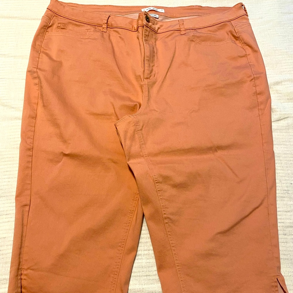 Blush pink capris from penningtons.
